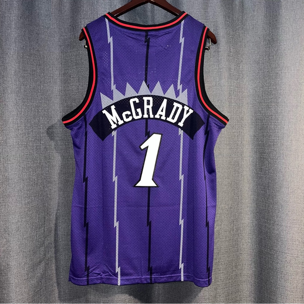 Tracy McGrady #1 Jersey | Toronto Raptors | Purple | Size: M